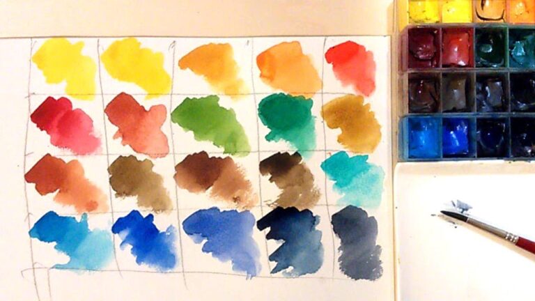 Descubre la paleta de colores con su nombre: una guía esencial para artistas