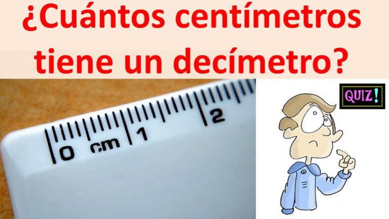 Descubre cómo calcular cuántos cm es un decímetro de manera fácil