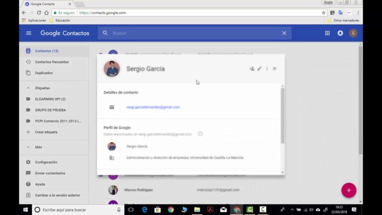 Optimizando la organizaci&oacute;n de contactos en tu correo