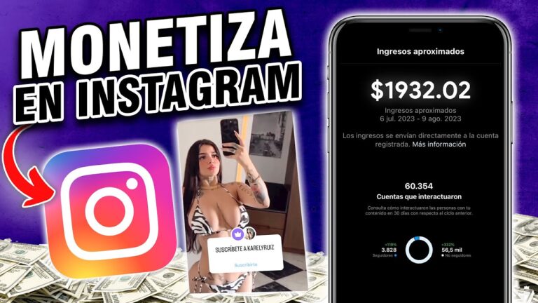 C&oacute;mo ganar dinero con tu cuenta de Instagram