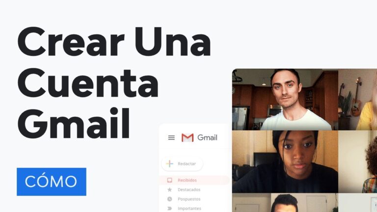Gu&iacute;a r&aacute;pida para crear una cuenta de correo en Gmail