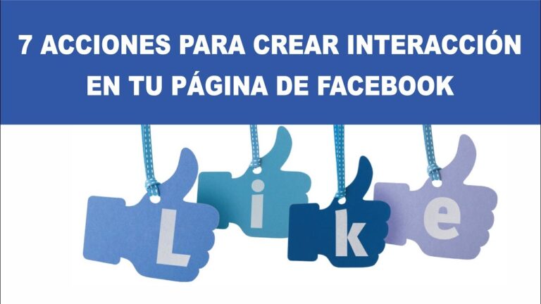 Optimizando la interacci&oacute;n en p&aacute;ginas de Facebook: Interact&uacute;a eficientemente con tus seguidores