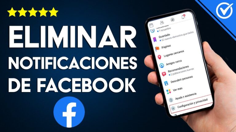 Desactiva las notificaciones de Facebook de forma eficiente