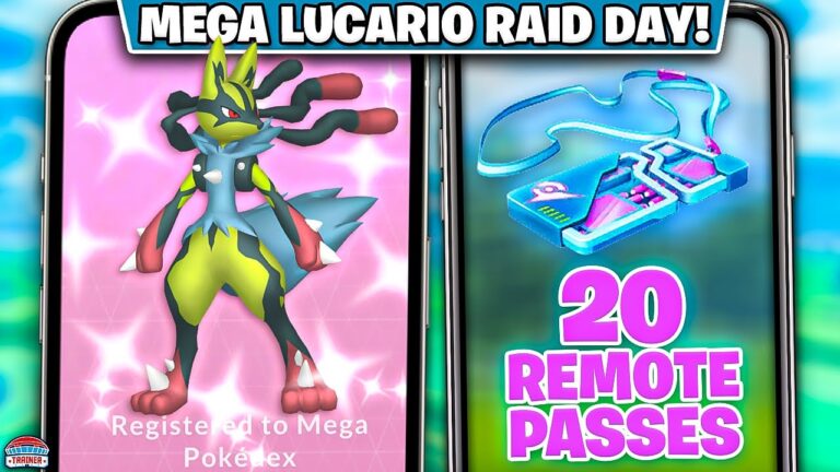 Gu&iacute;a R&aacute;pida para el Mega Lucario y el Ticket Crecer Juntos en Pok&eacute;mon Go