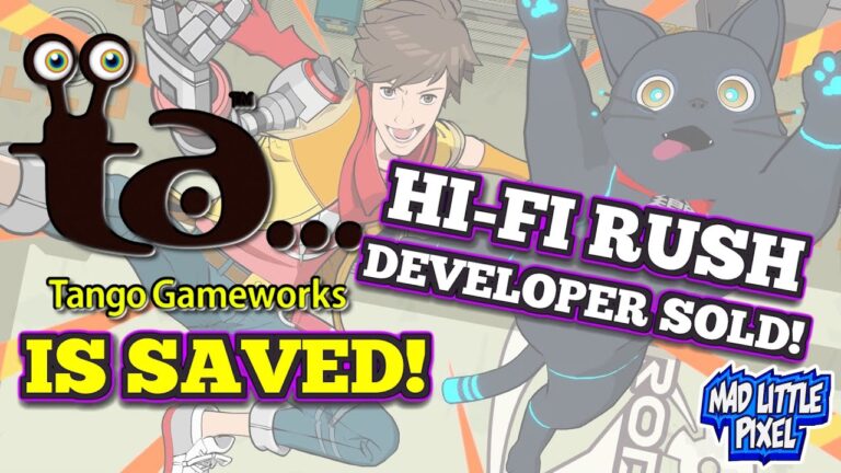 Krafton adquiere Hi-Fi Rush y Tango Gameworks, asegurando su futuro tras cierre de estudios de Xbox