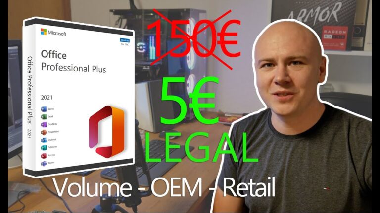 &iexcl;Consigue tu clave de Microsoft Office 2021 Pro Plus por solo &euro;28.75!