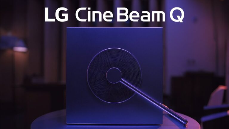 LG presenta el proyector 4K m&aacute;s compacto, ‘CineBeam Q’, en IFA 2024