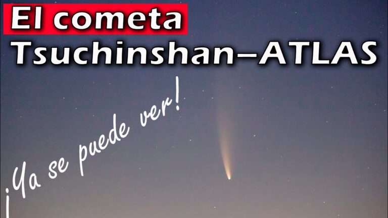 &iexcl;No te lo pierdas! El cometa C/2023 A3 Tsuchinshan-ATLAS brilla en el cielo nocturno