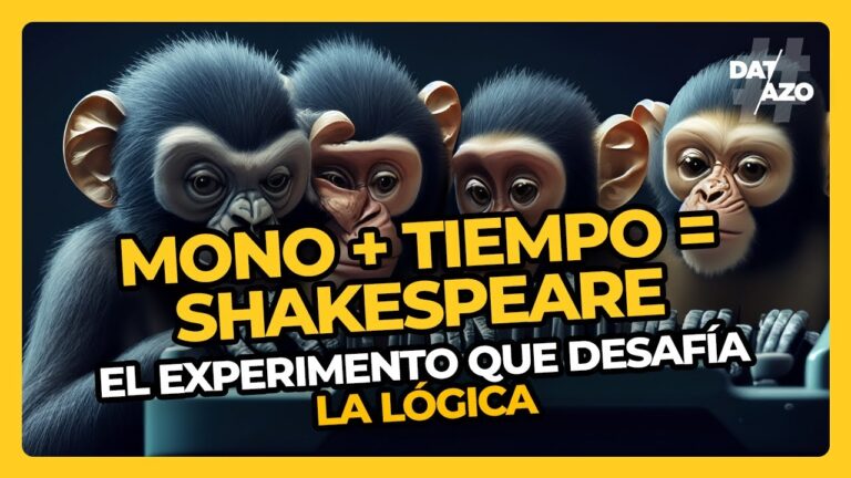 &iquest;Puede un mono escribir a Shakespeare? La improbable realidad detr&aacute;s del experimento